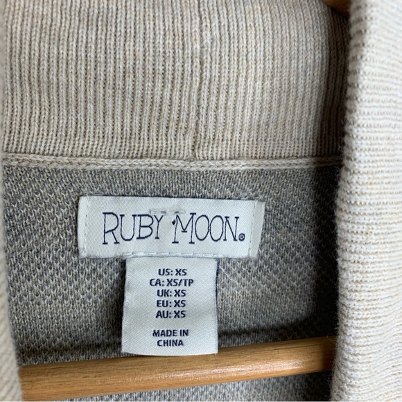 Ruby Moon Size XS Open Front Cardigan Southwestern Boho Yellowstone Has Pockets - Picture 5 of 11